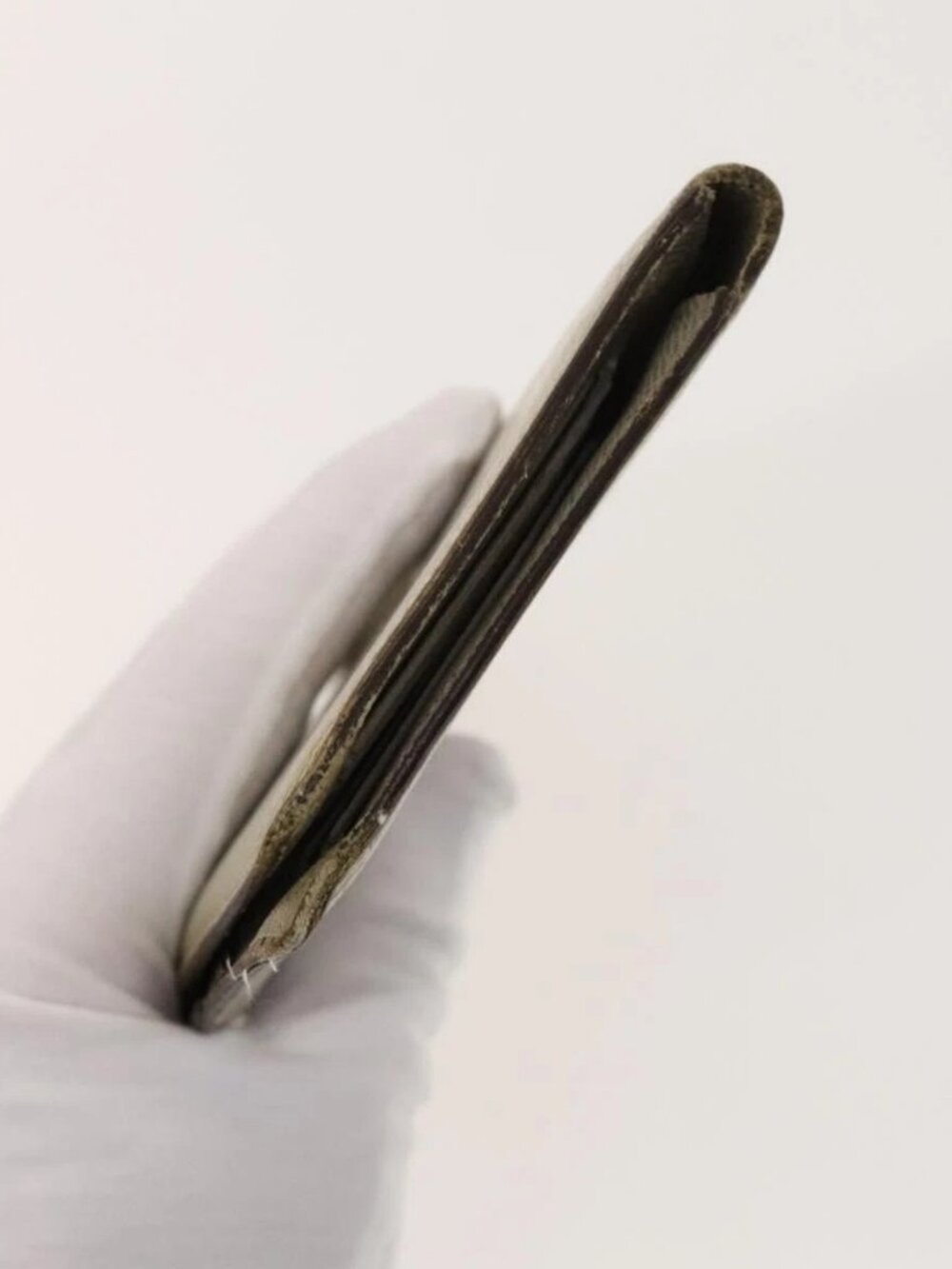 LOUIS VUITTON Monogram Epi Taiga Wallet Set of 4 Brown Red LV Auth bs26429 - Picture 8 of 16